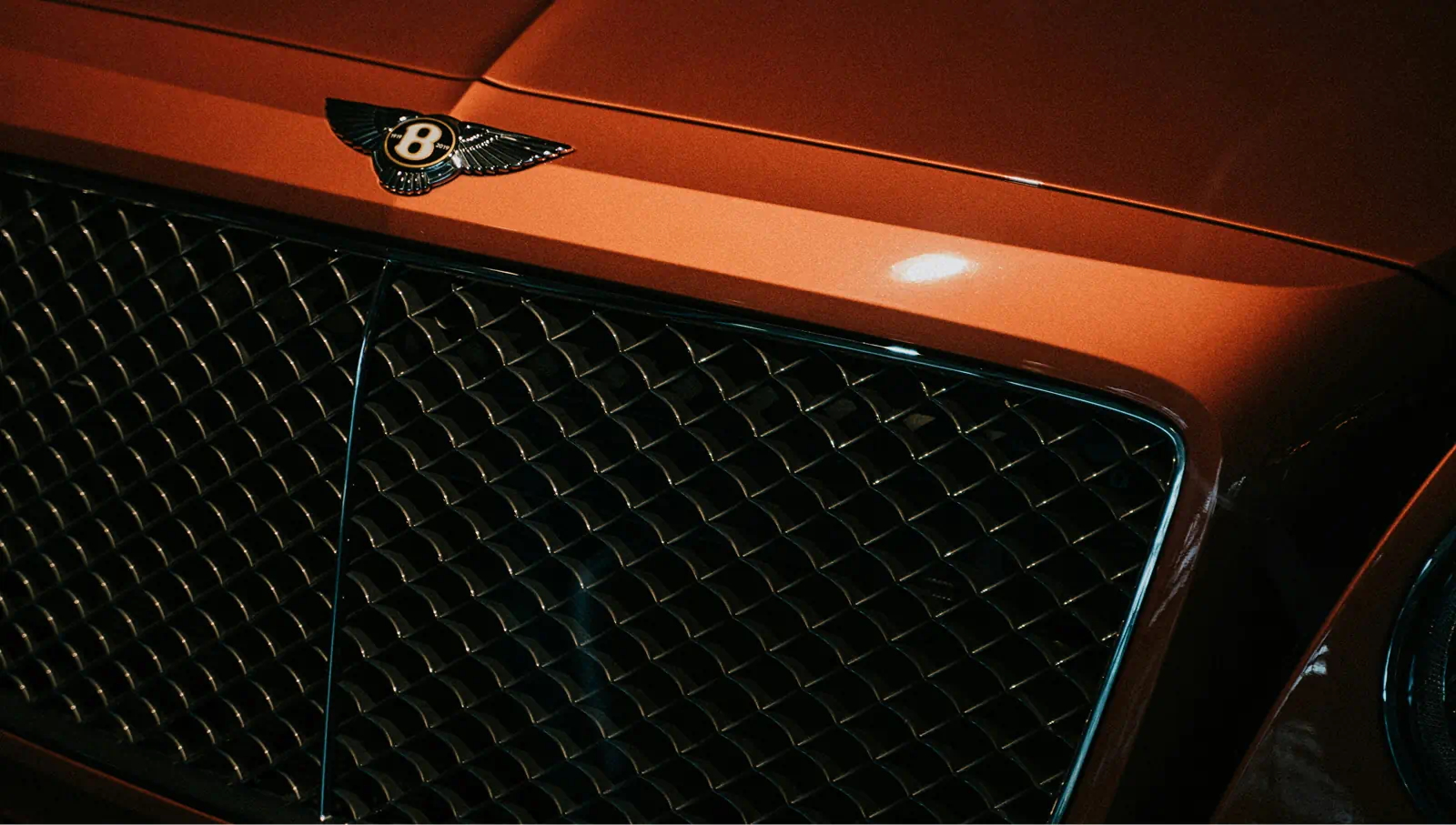 Bentley — détail de calandre